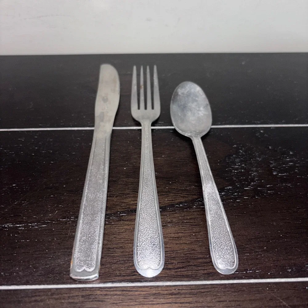 Walco | Stainless Steel | Flatware Silverware Set |‎ 3 Piece Place Setting